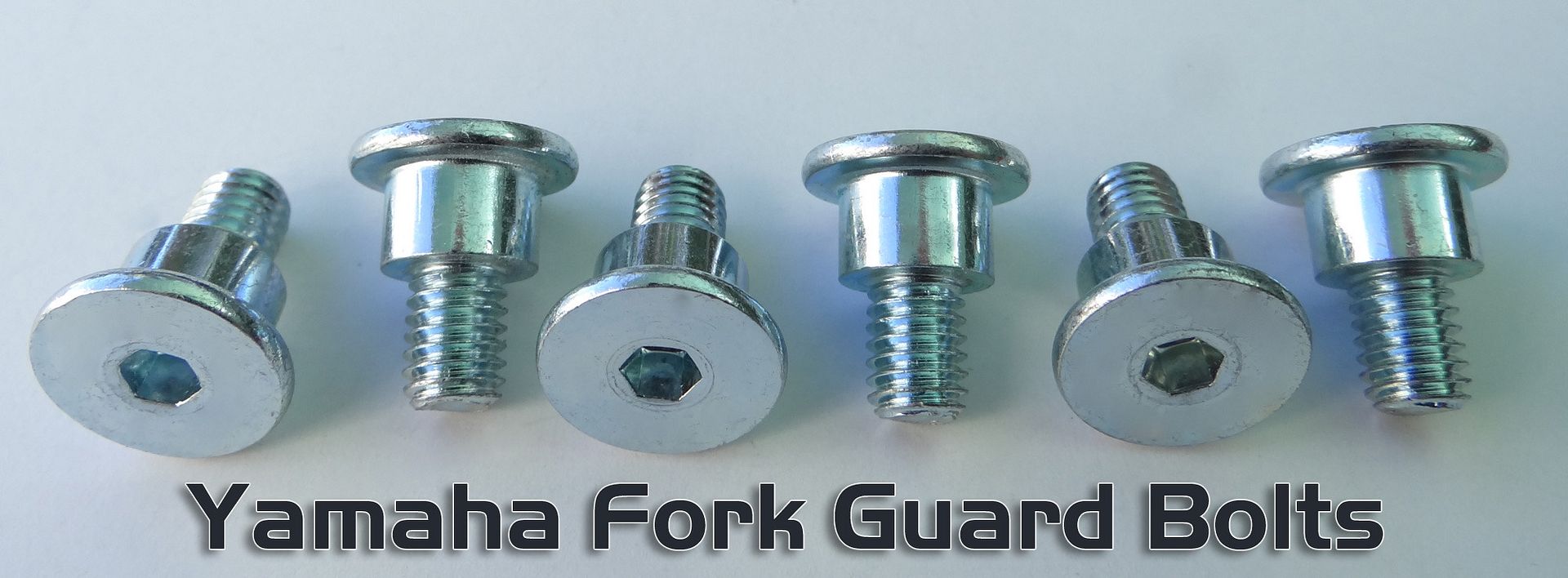 6pc Yamaha Fork Slider Guard Bolt Kit YZ125 YZ250 YZF250 YZF450 90109