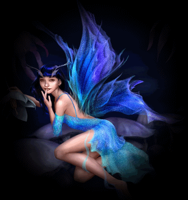 Blue Sparkle Fairy Pictures, Images and Photos