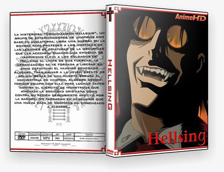 Caratulas Custom AnimeHD - HellsingCaja