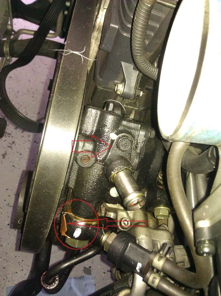 Parts needed, power steering pump o rings