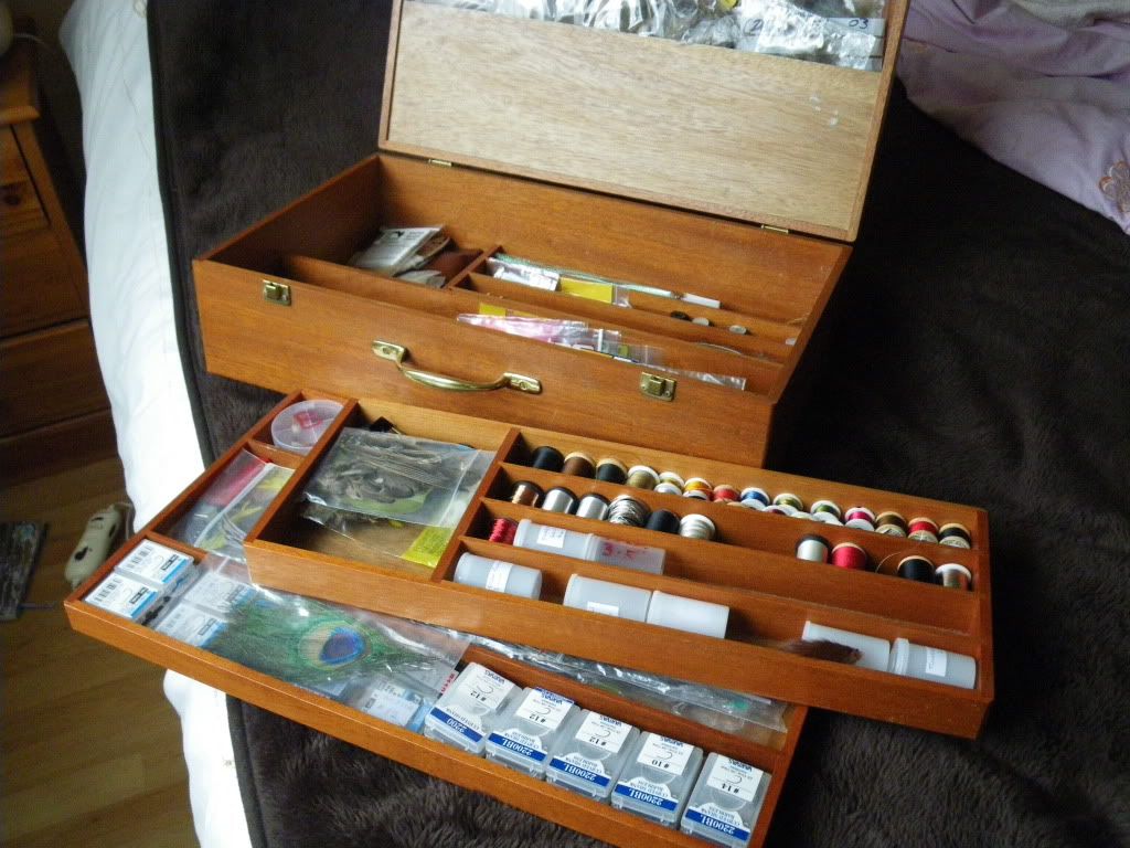 Richard Wheatley Wooden Fly Tying Box Fly Fishing Forums