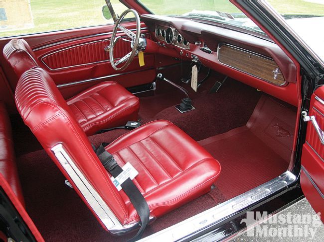 66 Mustang Red Interior Question Vintage Mustang Forums