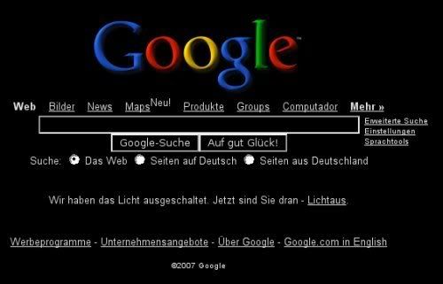 Imagem relacionada a Google promove "apagão" na Áustria e Alemanha