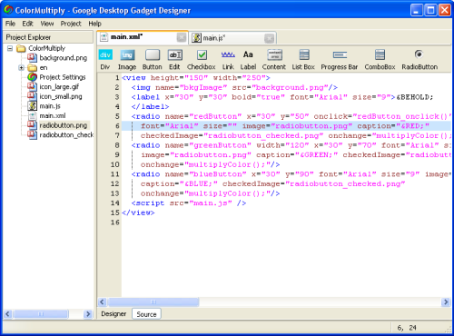 Imagem relacionada a Google disponibiliza Gadget Designer 1.1