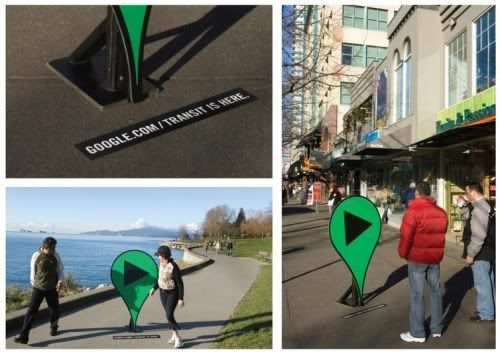 Imagem relacionada a Google Transit e Earth ganham publicidade offline