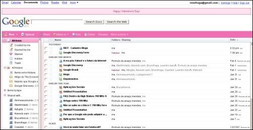 Imagem relacionada a Google Docs e YouTube celebram o Dia dos Namorados nos EUA