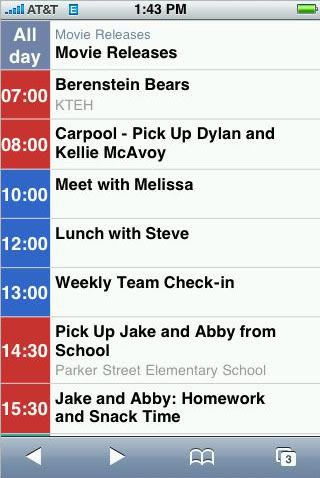 Imagem relacionada a Google Calendar Mobile ganha nova interface para iPhone
