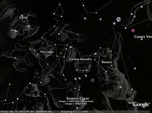 Imagem relacionada a Próxima geração do Google Sky