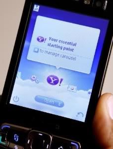 Imagem relacionada a CES: Yahoo! quer desafiar Google com nova home page móvel