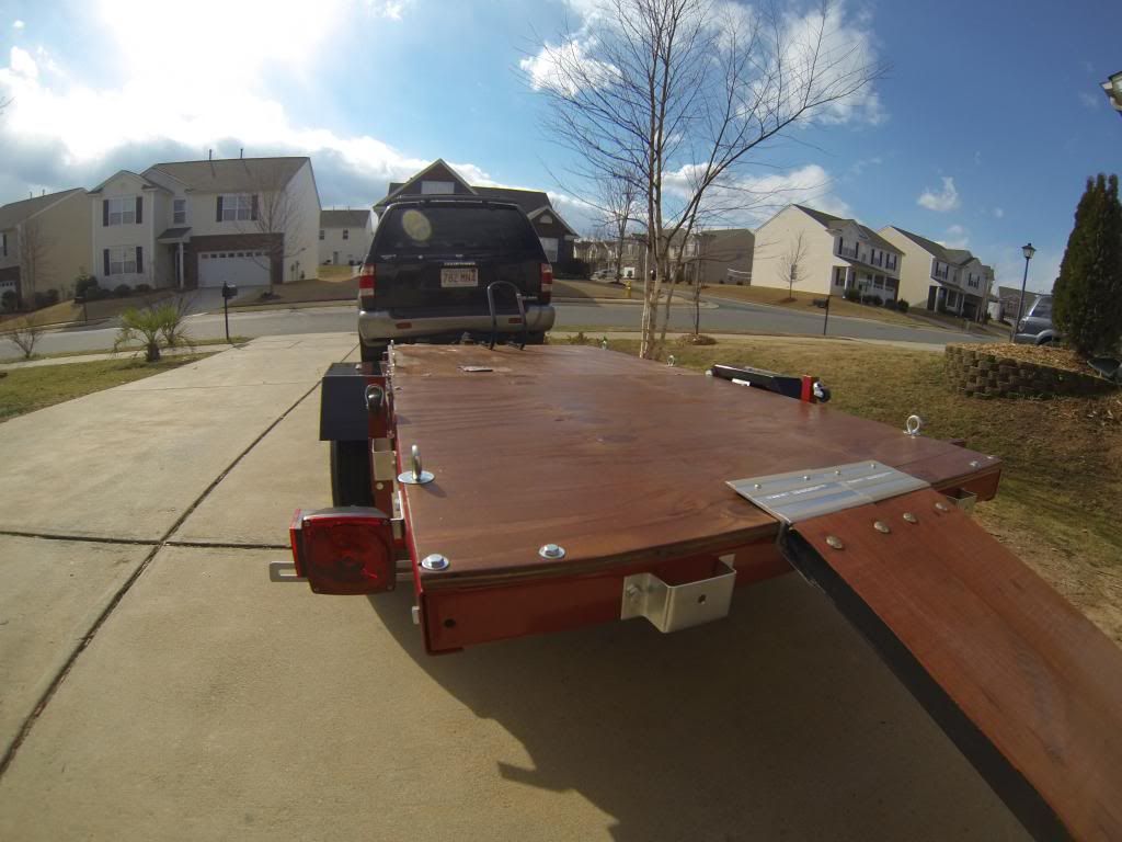 Harbor Freight Motorcycle Trailer Build Triumph 675 Forums