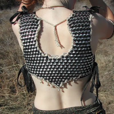 turkish_style vest made of can tabs