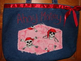 pirate bag - Ahoy Matey