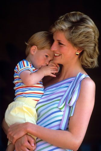 prince williams and harry as children. prince william and harry