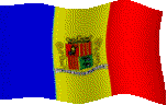 Andorra animated flag 