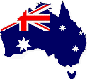 australia flags look