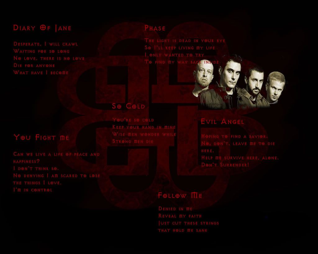 Breaking Benjamin Lyrics Wallpaper