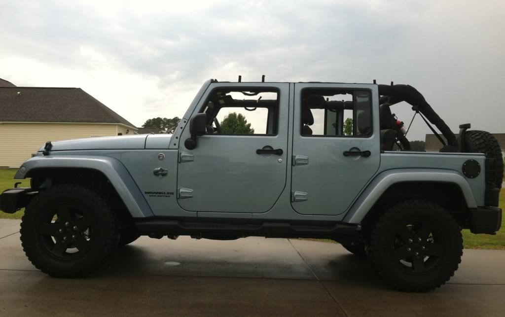 2011 Jeep wrangler soft top in winter #5
