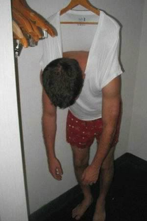 drunk man on a hanger Pictures, Images and Photos
