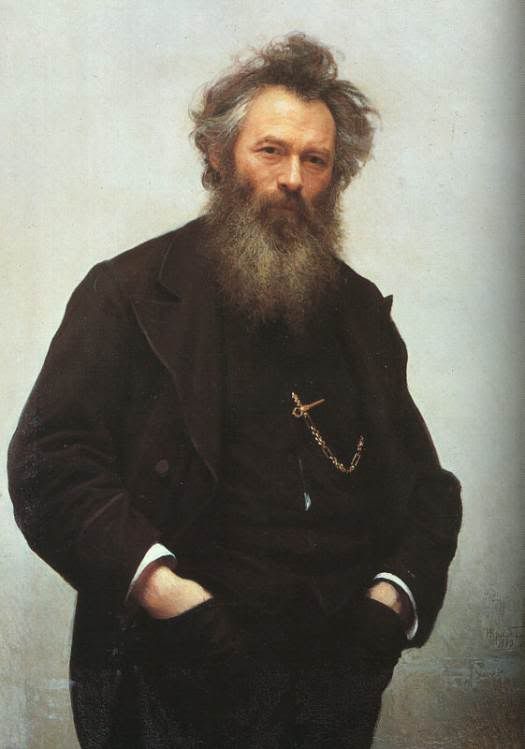 Portrait of Ivan Shishkin, by Ivan Kramskoi