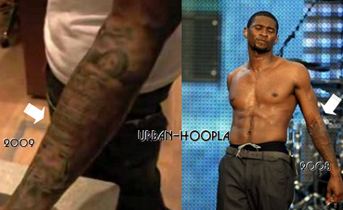 music tattoos on back. and Usher) go way ack.