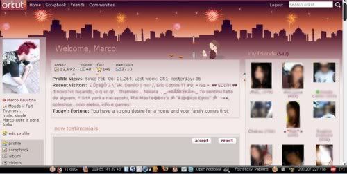 Imagem relacionada a Orkut Tricks usando o Firefox