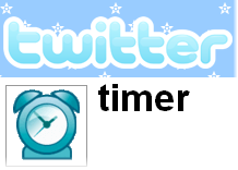 Imagem relacionada a Configure e receba lembretes do Twitter Timer no Google Talk