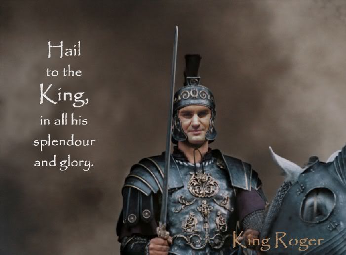 Roger Federer Hail the King Pictures, Images and Photos
