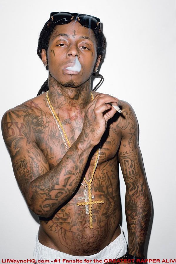 Lil Wayne Mob Tattoo. Weeeeeezy.