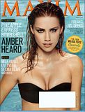 Amber Heard in Maxim Magazine cover - August 2008