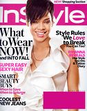 Rihanna cover girl of the InStyle Magazine - August 2008