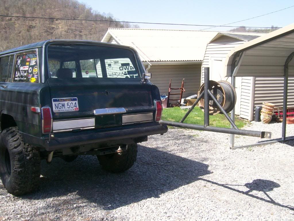 Jeep grand wagoneer winch bumper #3