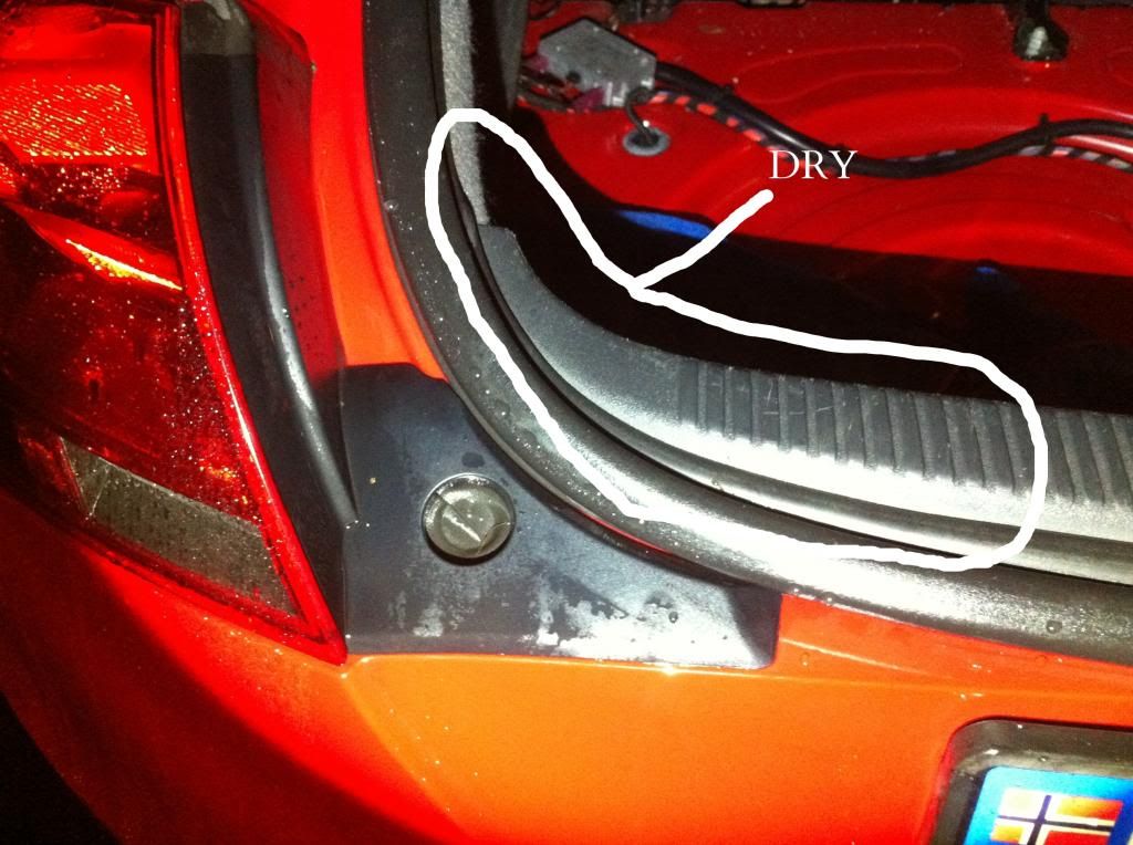 Water leak in boot Audi TT Forum