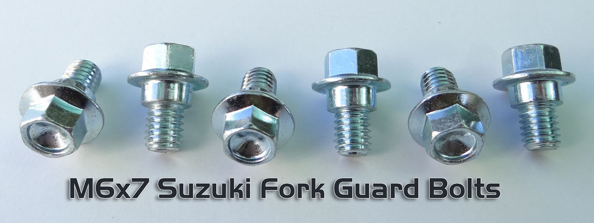 SPECBOLT SUZUKI FORK GUARD BOLTS photo M6x7-Suzuki-Fork-Guard-Bolts_zpshhkhizc3.jpg