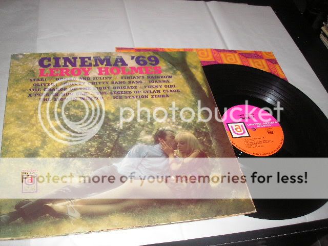 Leroy Holmes Cinema 69 UAS 6669 NM+ Vinyl Promo Cvr  