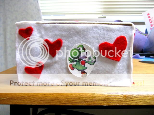 Valentine mailbox viralinspirations pincher prudent prudentpennypincher viralins bridesmaid namorados craftymorning mater shoppergifts Super Mario Valentines Box (for son to use at school) WARN:IMG HEAVY