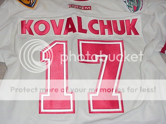 Ilya Kovalchuk 2004 All Star Game Jersey Thrashers  