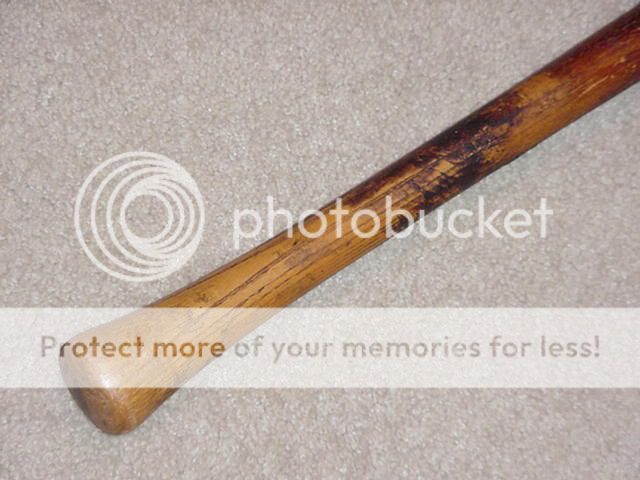   Burleson H&B Game Used Bat Boston Red Sox California Angels  