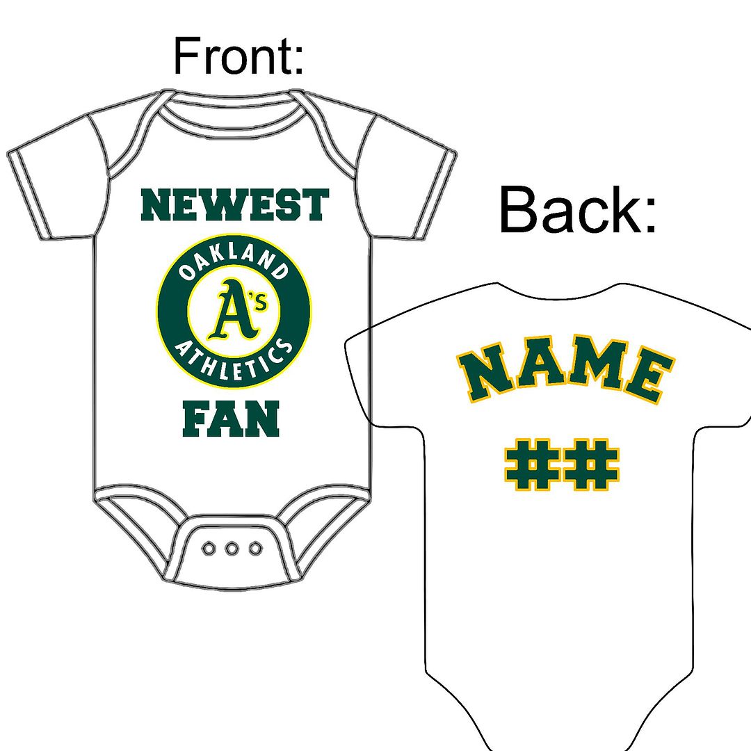 personalized a's jersey
